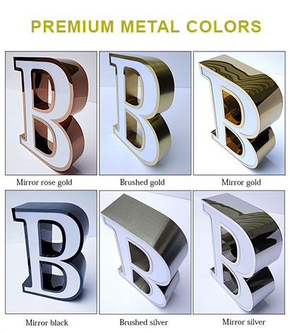 metals COLORS